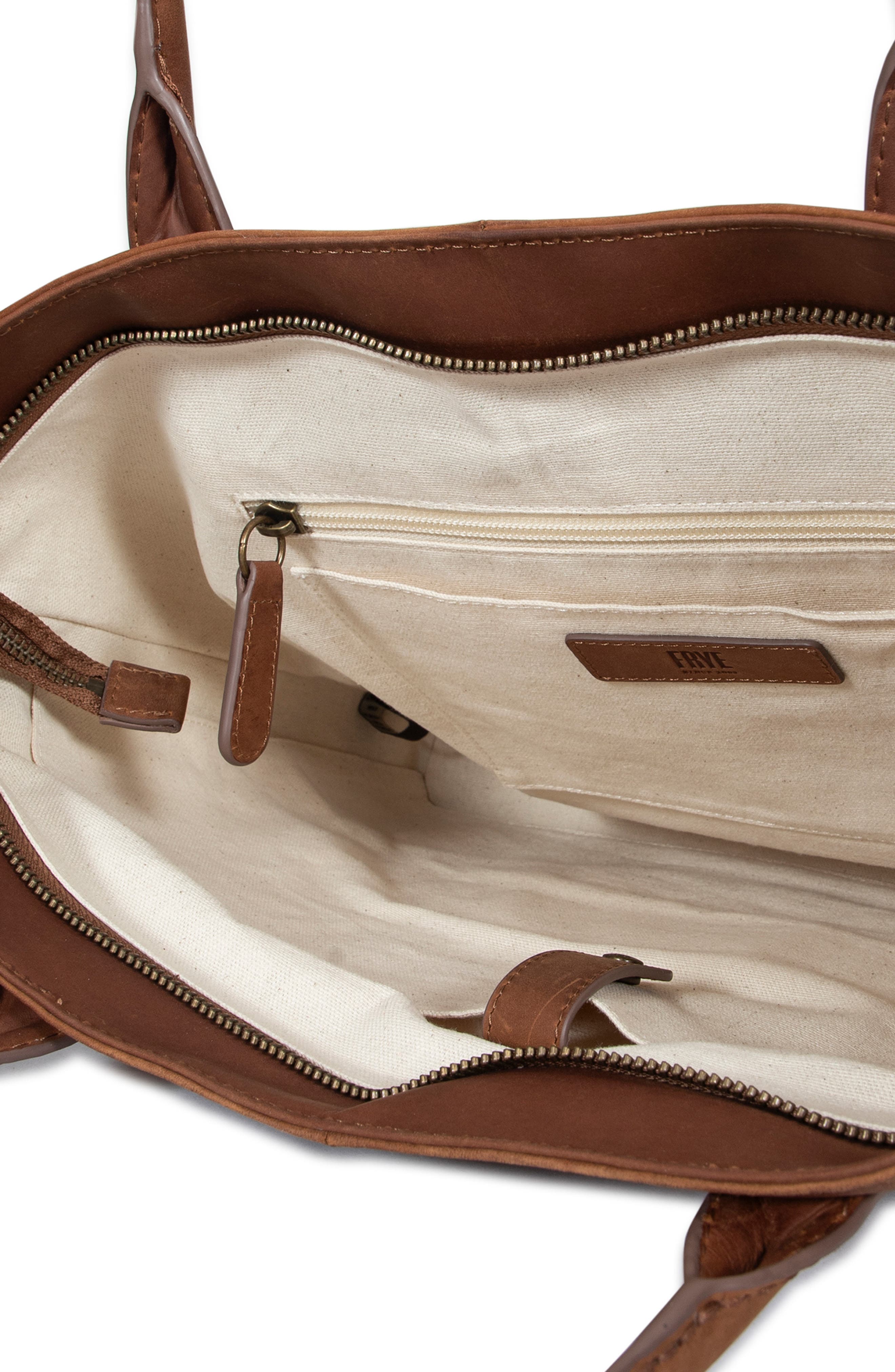 Frye Veronica Tote Bag, Alternate, color, Cognac