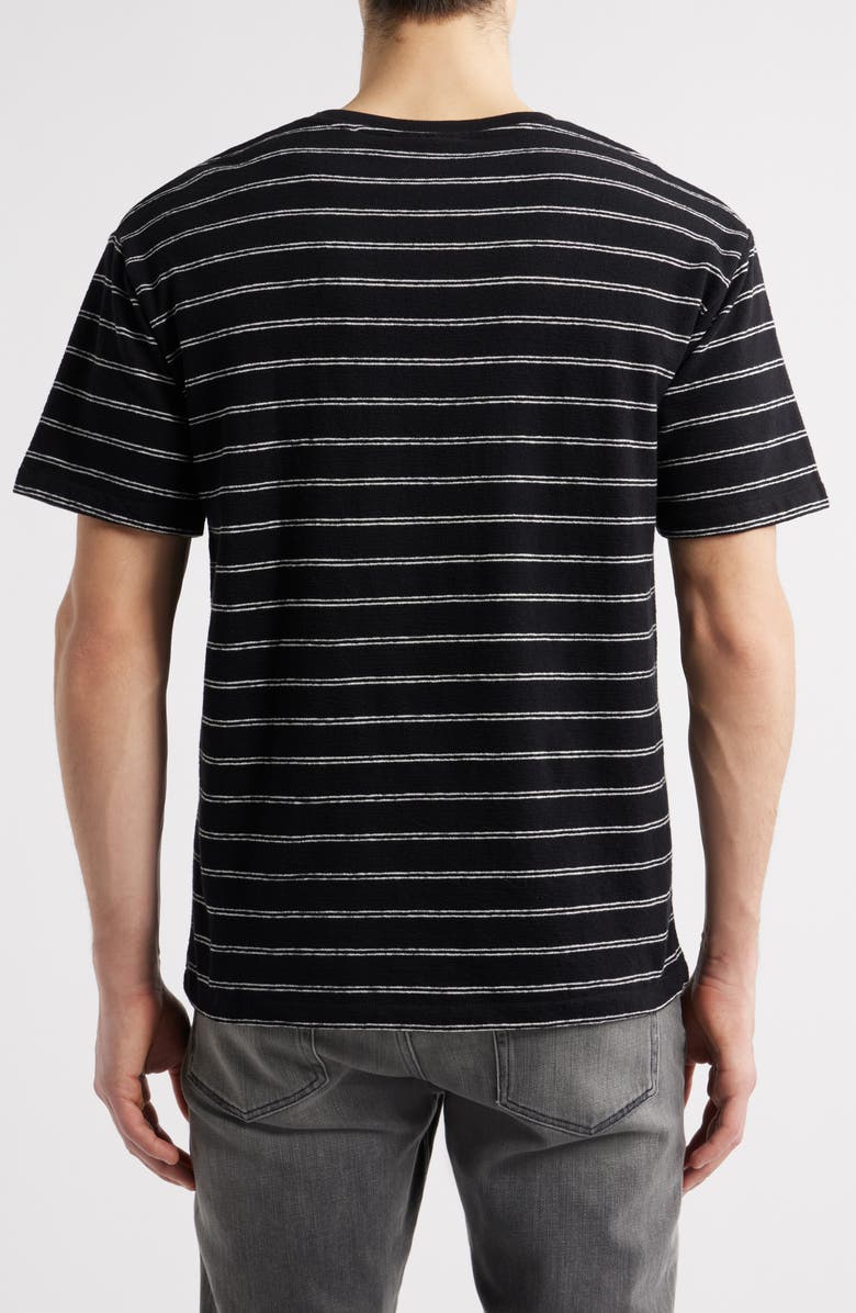 FRAME Stripe Organic Cotton T-Shirt, Alternate, color,
