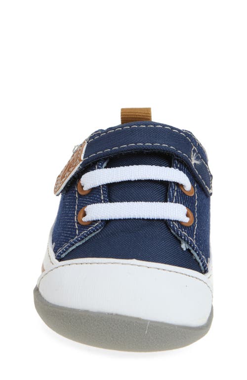 See Kai Run Stevie Mini Sneaker In Navy Denim