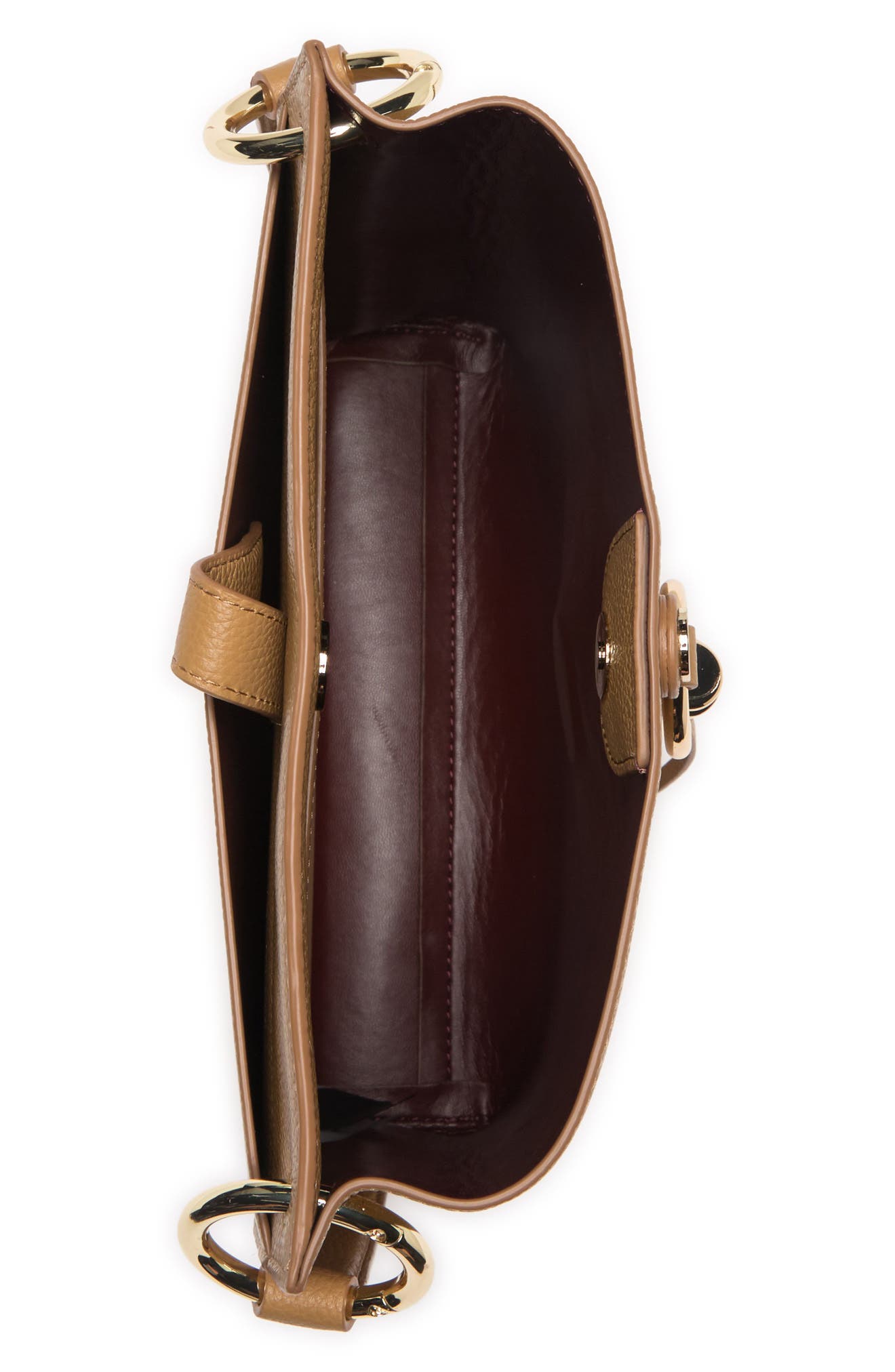 Rebecca Minkoff Megan Small Leather Feed Bag, Alternate, color, 