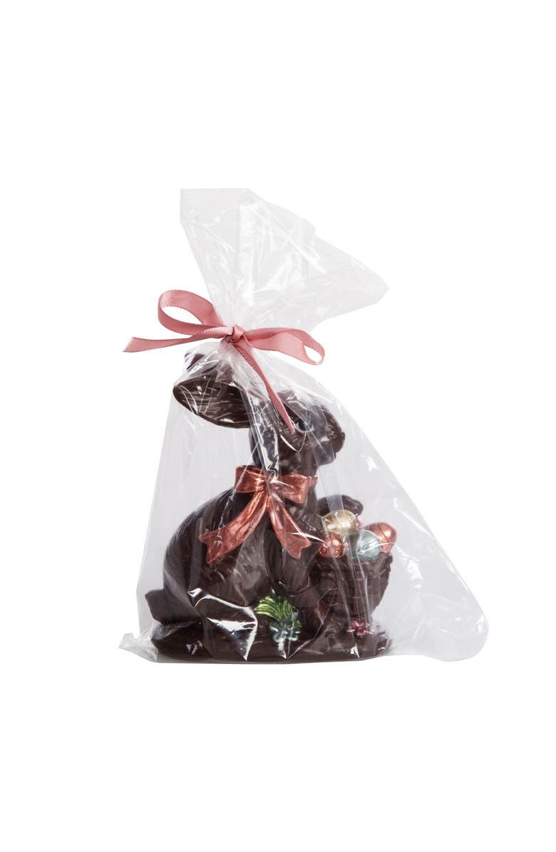 Gallerie II Dark Chocolate Polyresin Easter Rabbit Small Figurine 4.88", Alternate, color, Brown
