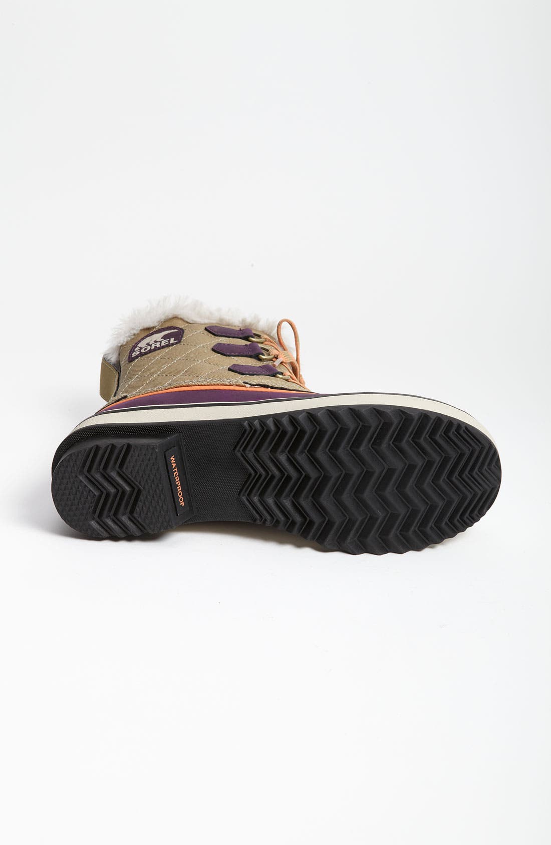 'Tivoli' Waterproof Boot, Alternate, color, TWILL/ BOYSENBERRY