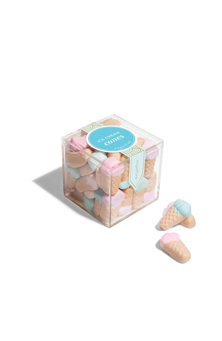 sugarfina Ice Cream Cones Set of 4 Candy Cubes, Alternate, color, Blue