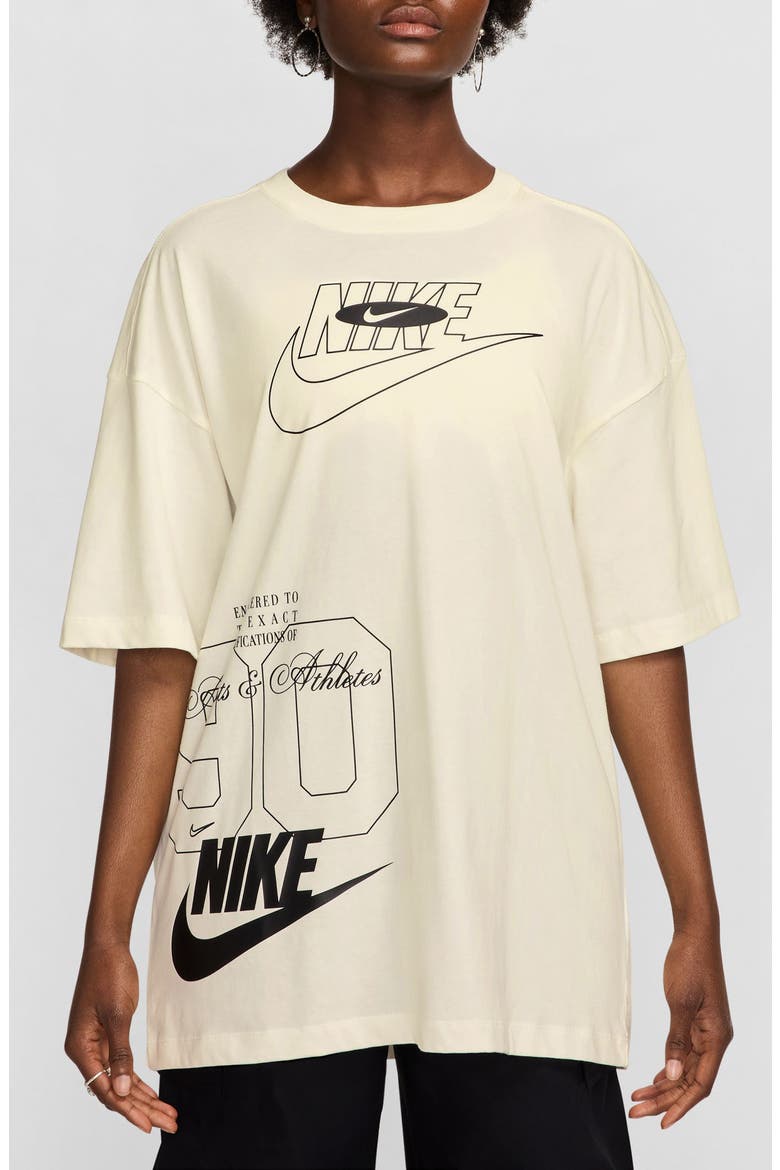Sportswear Dance Cotton Graphic T-Shirt, Main, color, SAIL