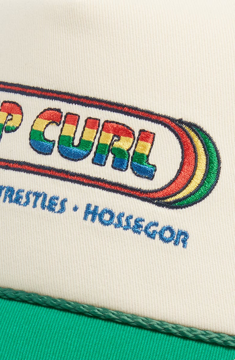 Rip Curl Mixed Revival Trucker Hat, Alternate, color, Green