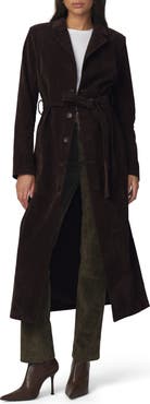 Joe's Faux Suede Long Coat