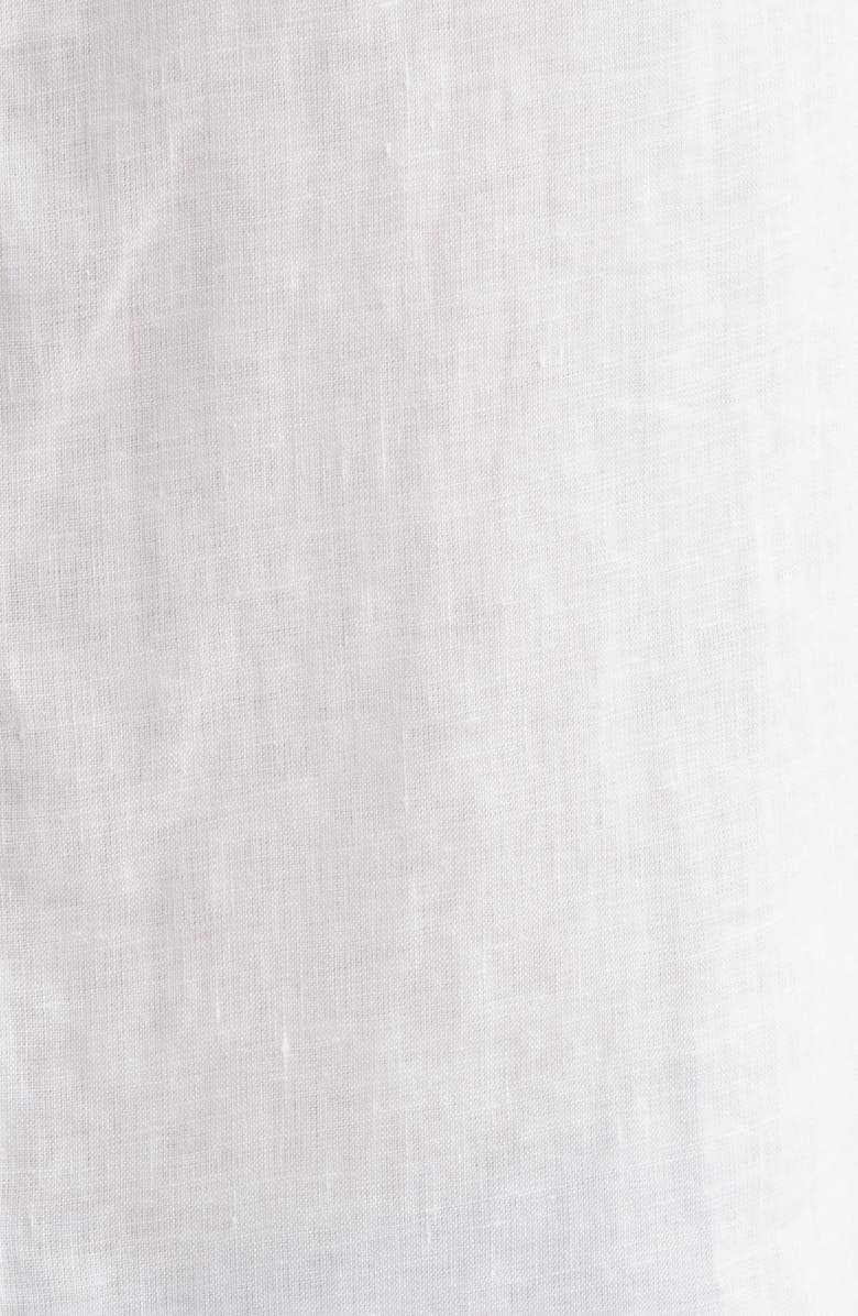 Faherty Laguna Linen Button-Up Shirt, Alternate, color, White