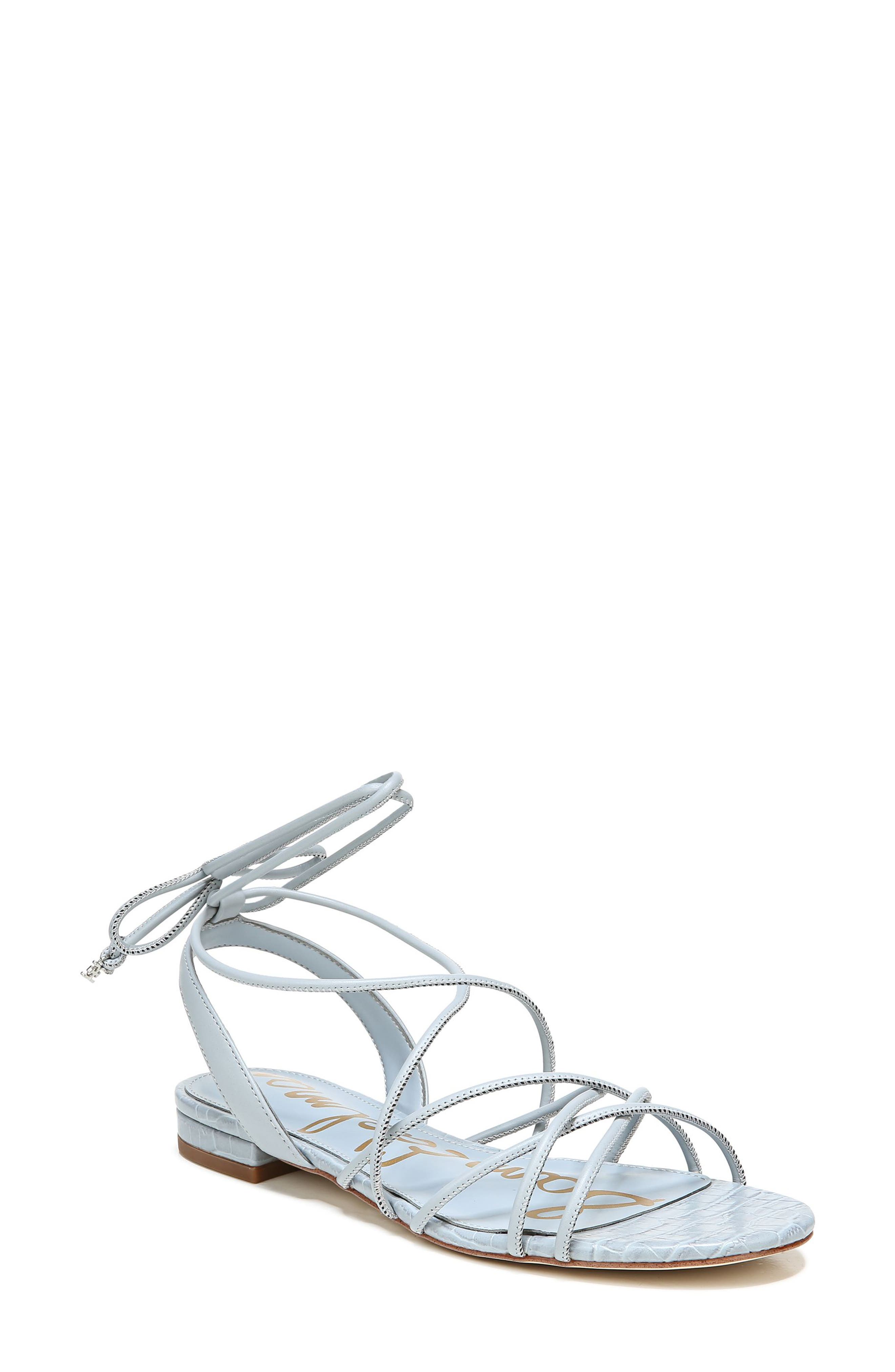 Tihana Sandal, Main, color, CLOUD BLUE LEATHER