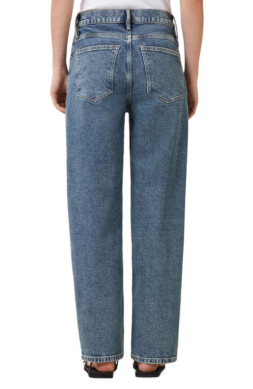 Allsaints Sadie Barrel Leg Jeans In Blue
