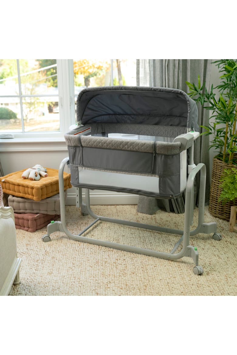 Dream Hero Starlight 3-in-1 Co-Sleeping Bassinet, Alternate, color, GREY