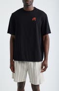 MALBON Bermuda Rooster Cotton Graphic T-Shirt