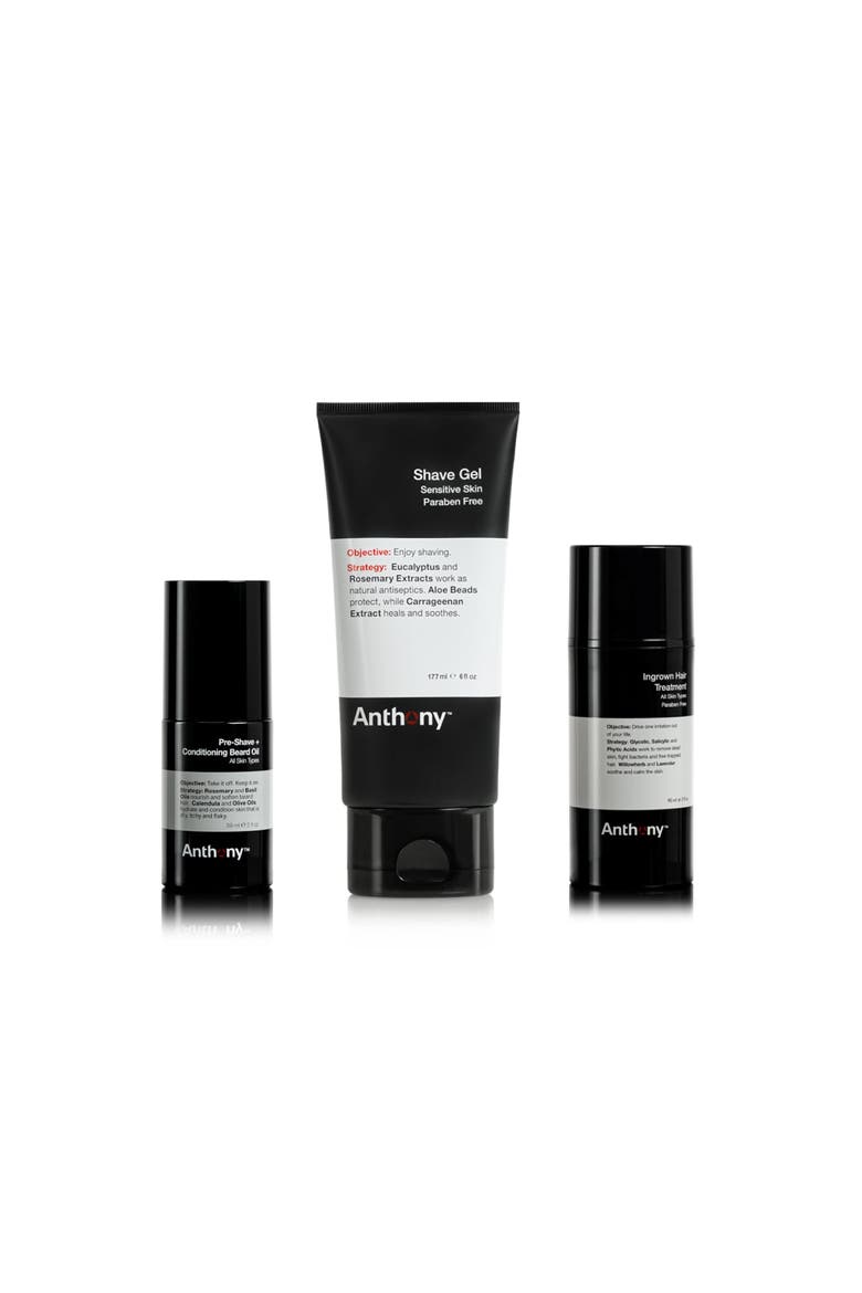 Shave Essentials Set, Main, color, White