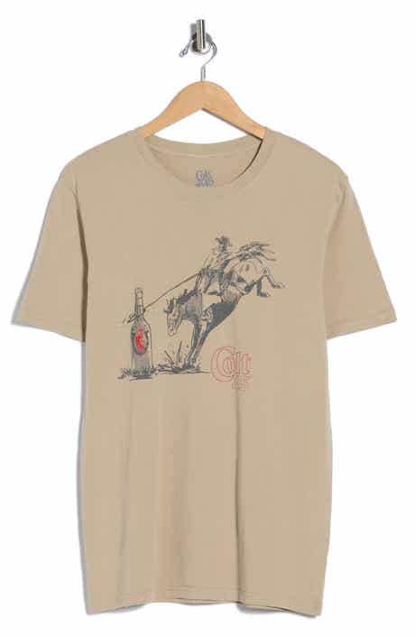 Goodie Two Sleeves Colt 45 Horseshoe Graphic T-Shirt