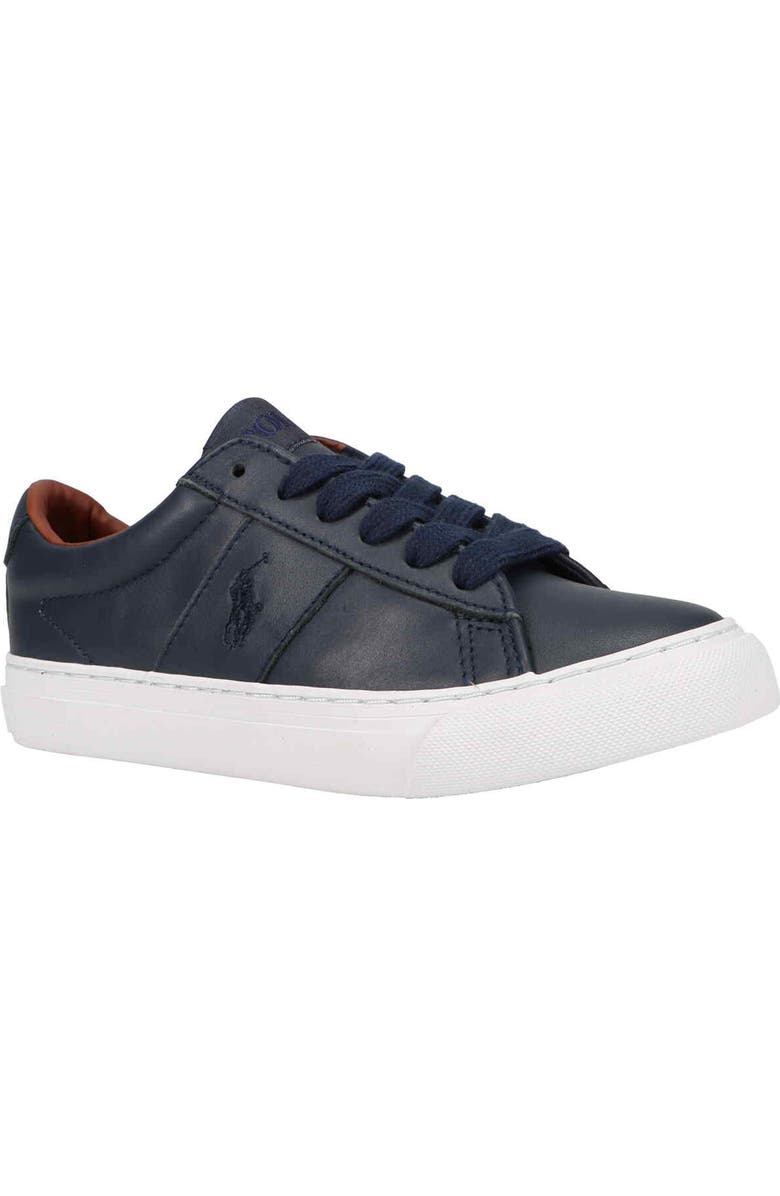 Polo Ralph Lauren Kids' Sayer Low Top Sneaker, Main, color, Navy