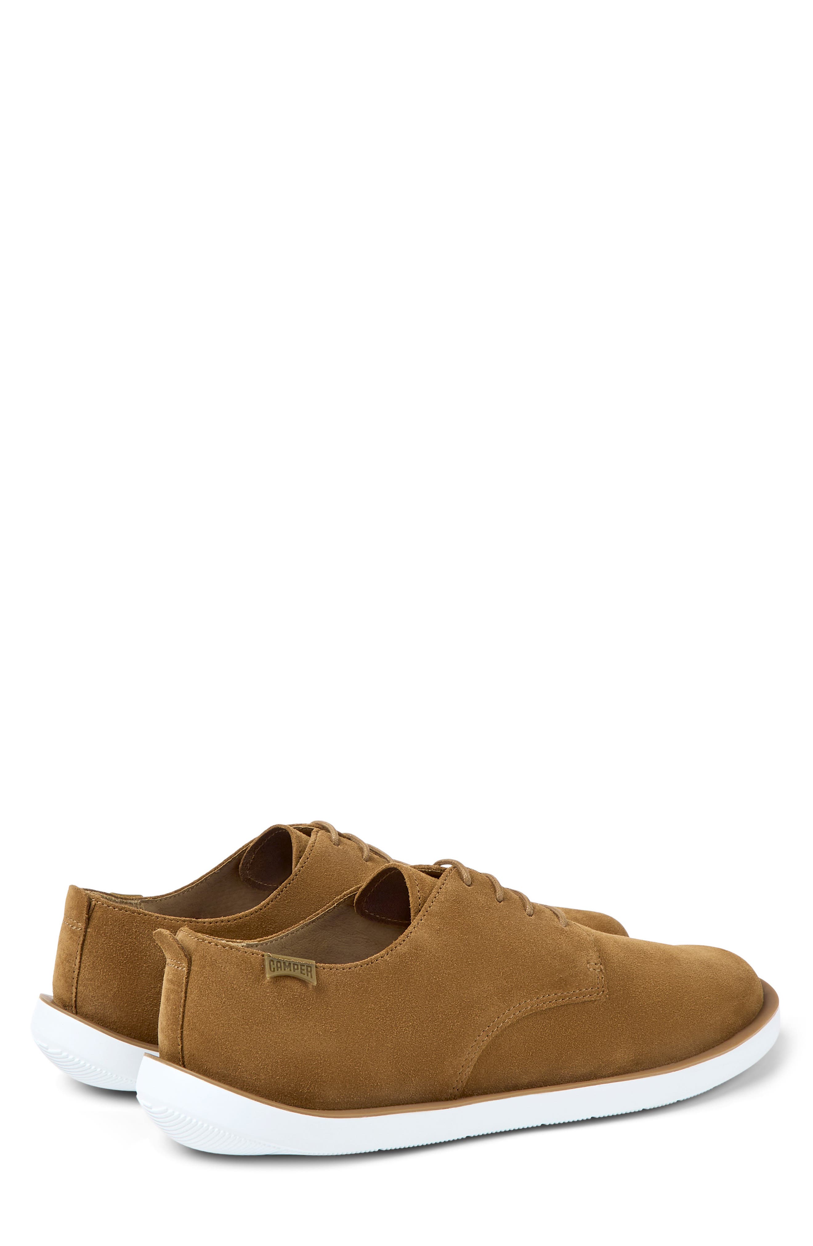 Camper Wagon Sneaker, Alternate, color, Brown Suede