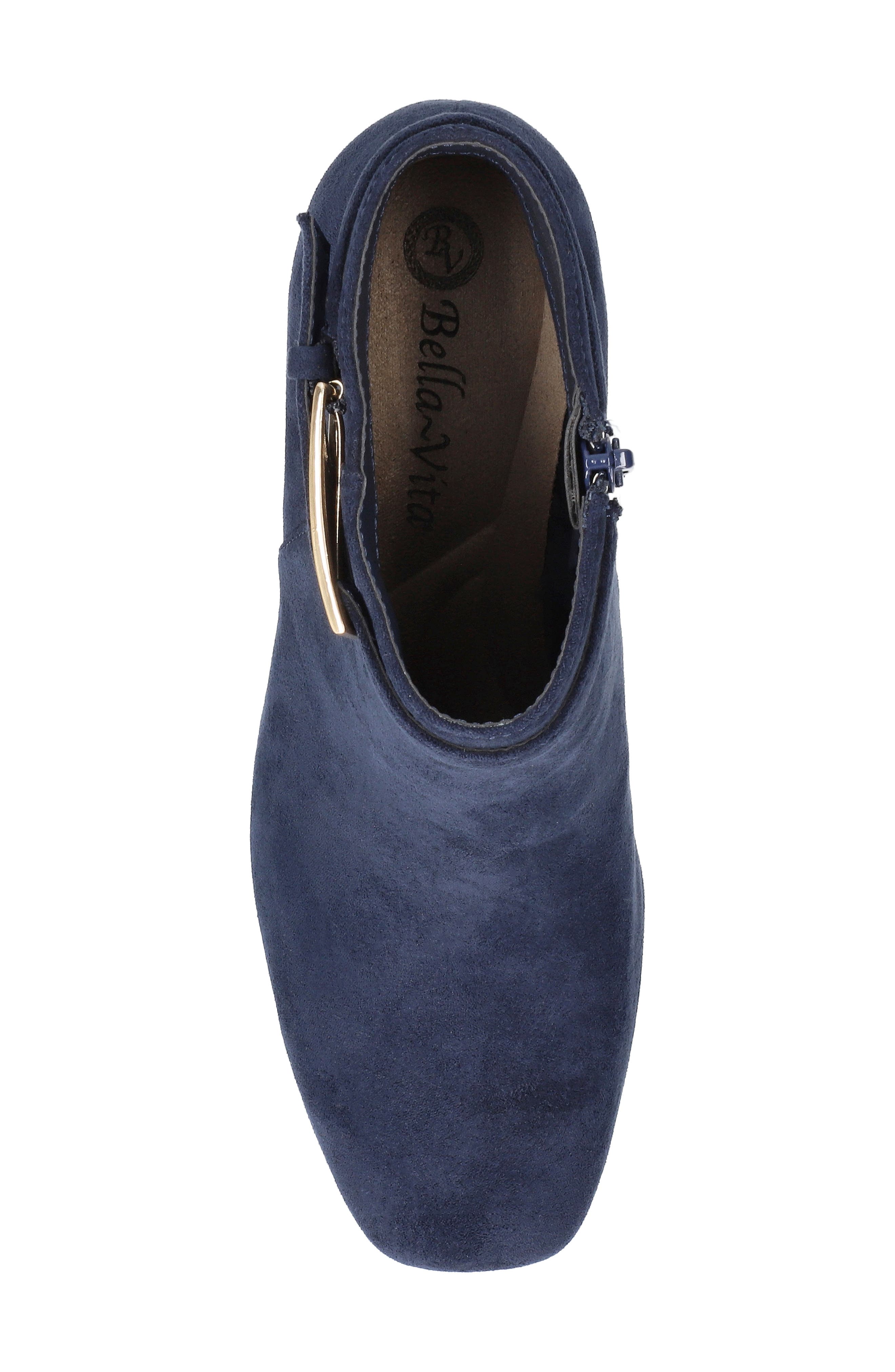 Hudson Platform Bootie, Alternate, color, NAVY SUEDE