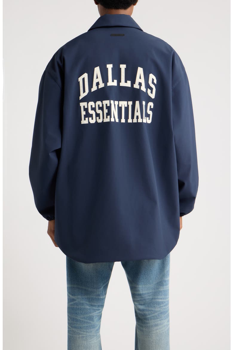 x NFL Cowboys Coach Jacket, Alternate, color, DARK SAPPHIRE