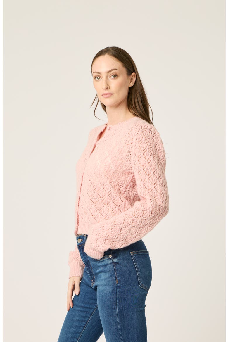 Mel Cardigan, Alternate, color, Light Pink