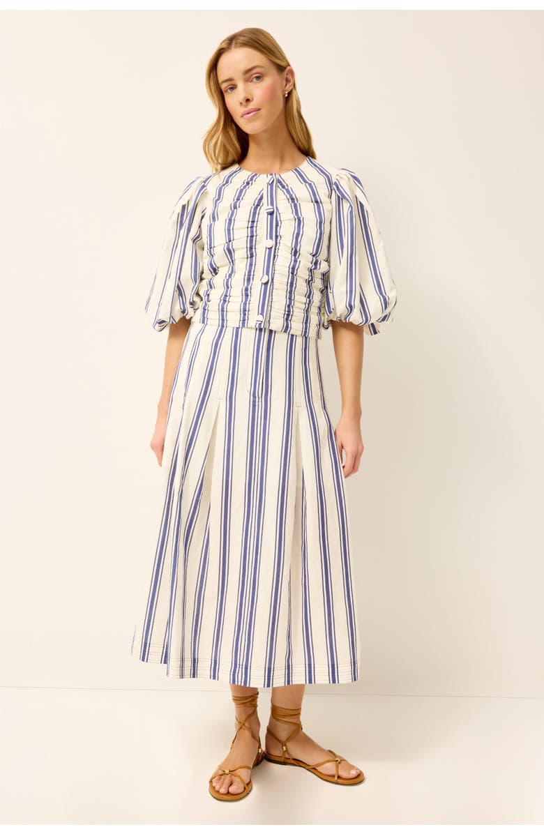 Marie Oliver Faith Skirt, Main, color, Sailor Stripe