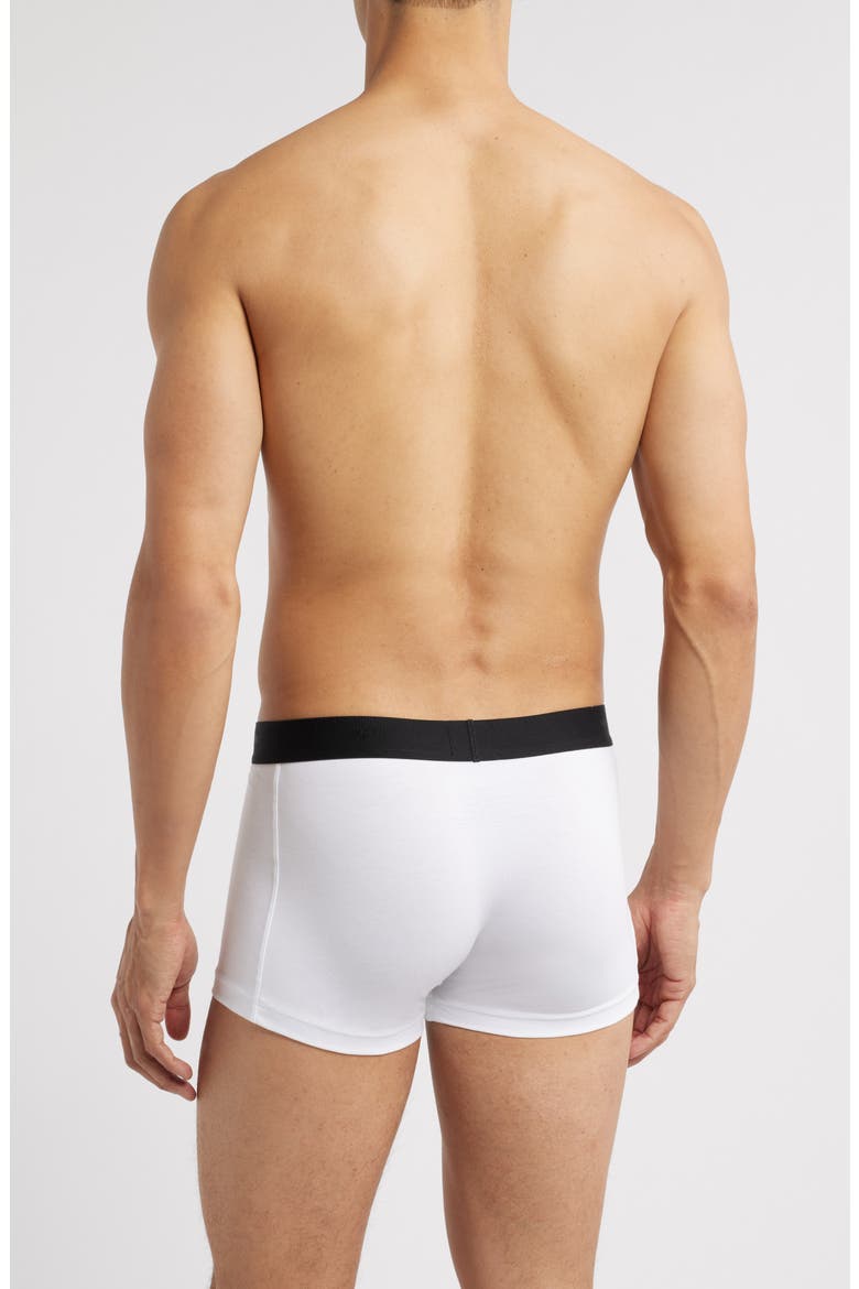 3-Pack ONE Stretch Cotton Trunks, Alternate, color, WHITE