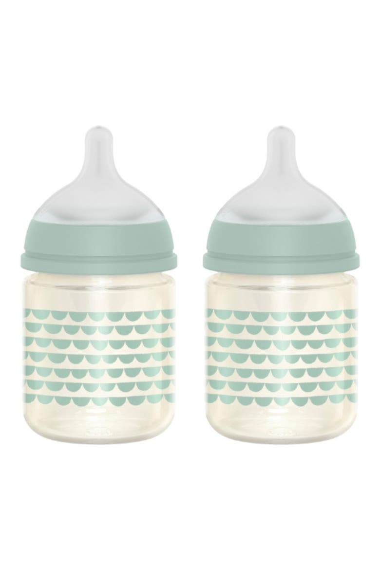 Bonhomia SX PRO Set of 2 Glass Bottles, Main, color, GREEN