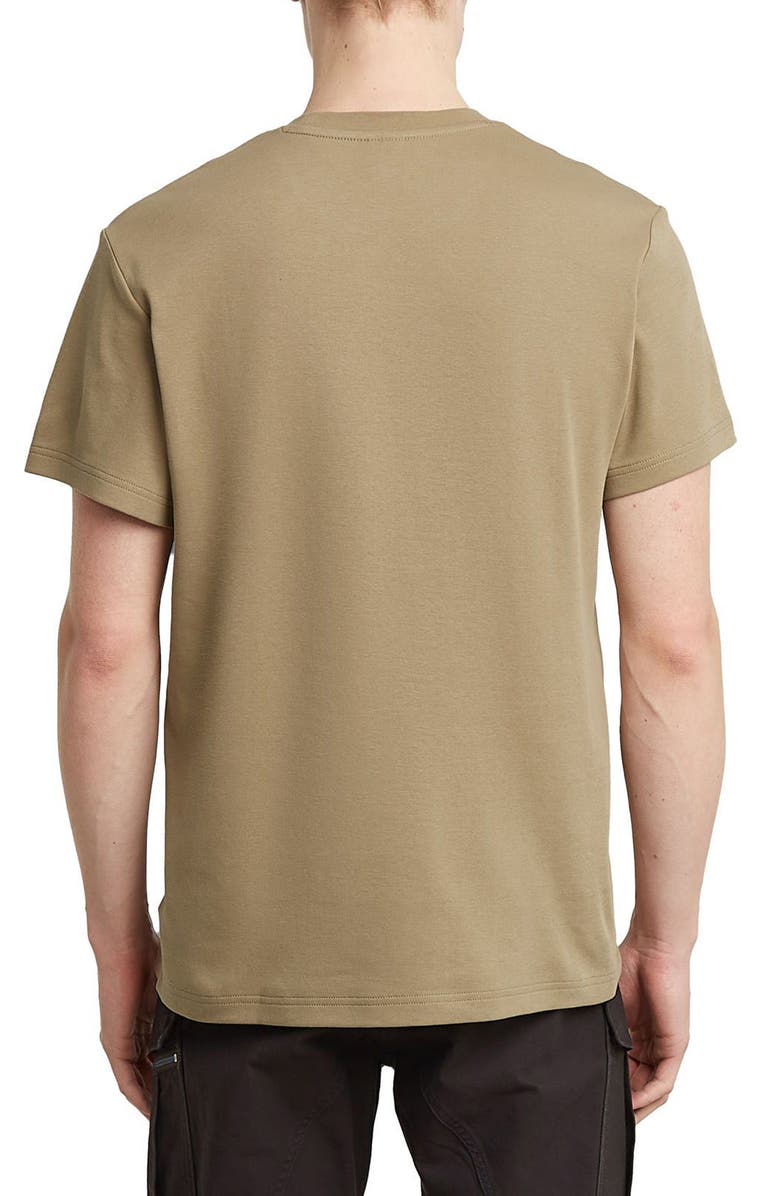 G-STAR Script Organic Cotton Graphic T-Shirt, Alternate, color, Safari