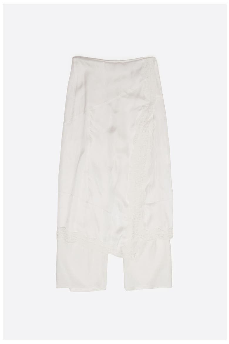 Viscose Lace Skort, Alternate, color, OFF WHITE