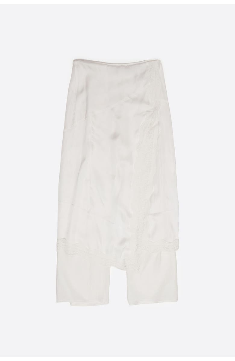 Bimba y Lola Viscose Lace Skort, Alternate, color, Off White