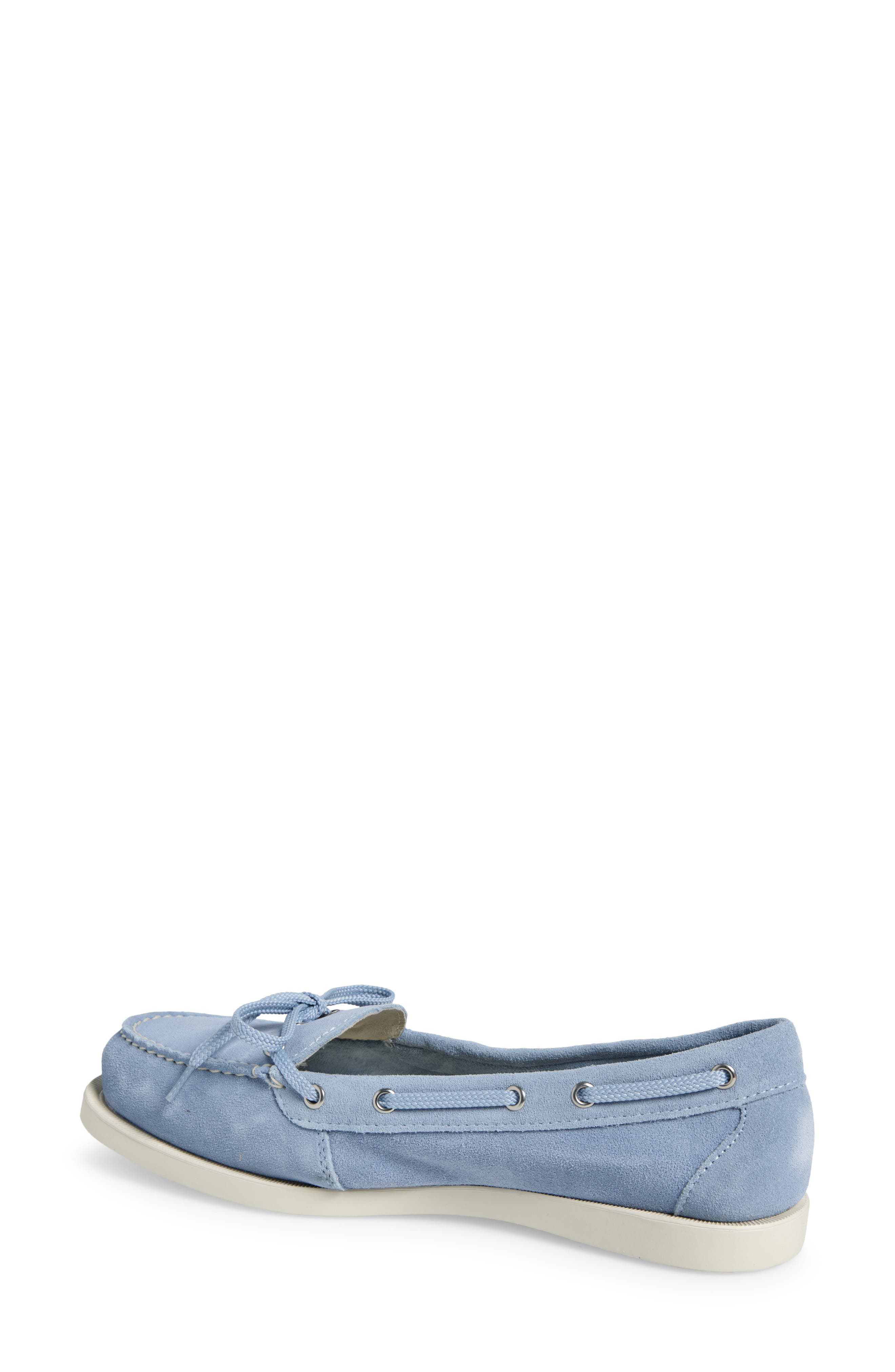 Eastland Yarmouth Boat Shoe, Alternate, color, Sky Blue Suede