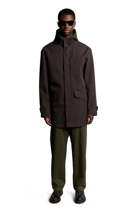 Long Sleeve Hooded Military Parka Jacket