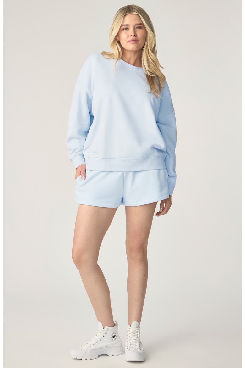 Cozy Crush Oversize Sweatshirt, Alternate, color, HALOGEN BLUE