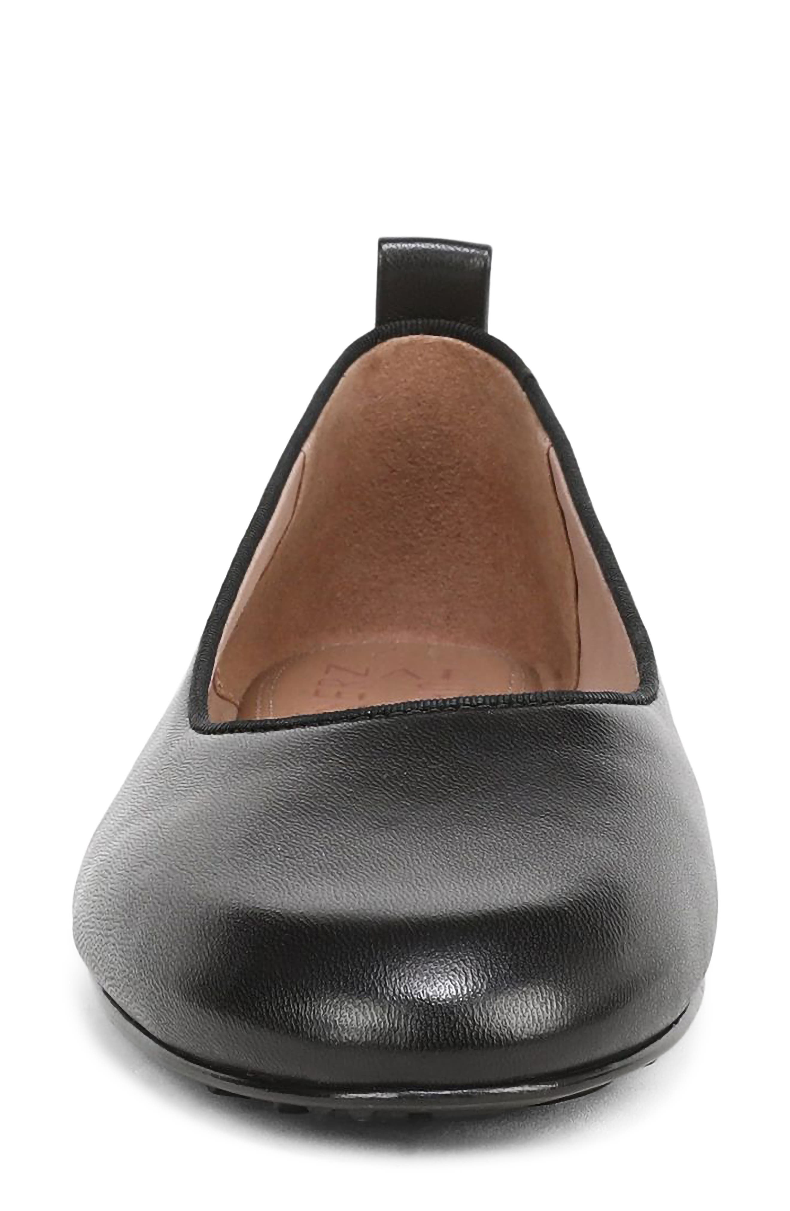 Naturalizer Ava Ballet Flat, Alternate, color, Black Leather