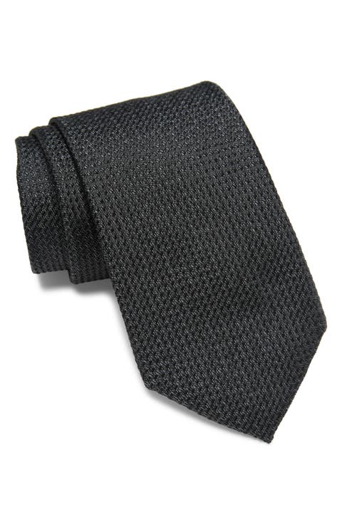 Trammel Textured Silk Tie