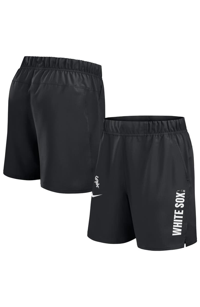 Nike Men's Nike Black Chicago White Sox Woven Victory Performance Shorts, Alternate, color, Black