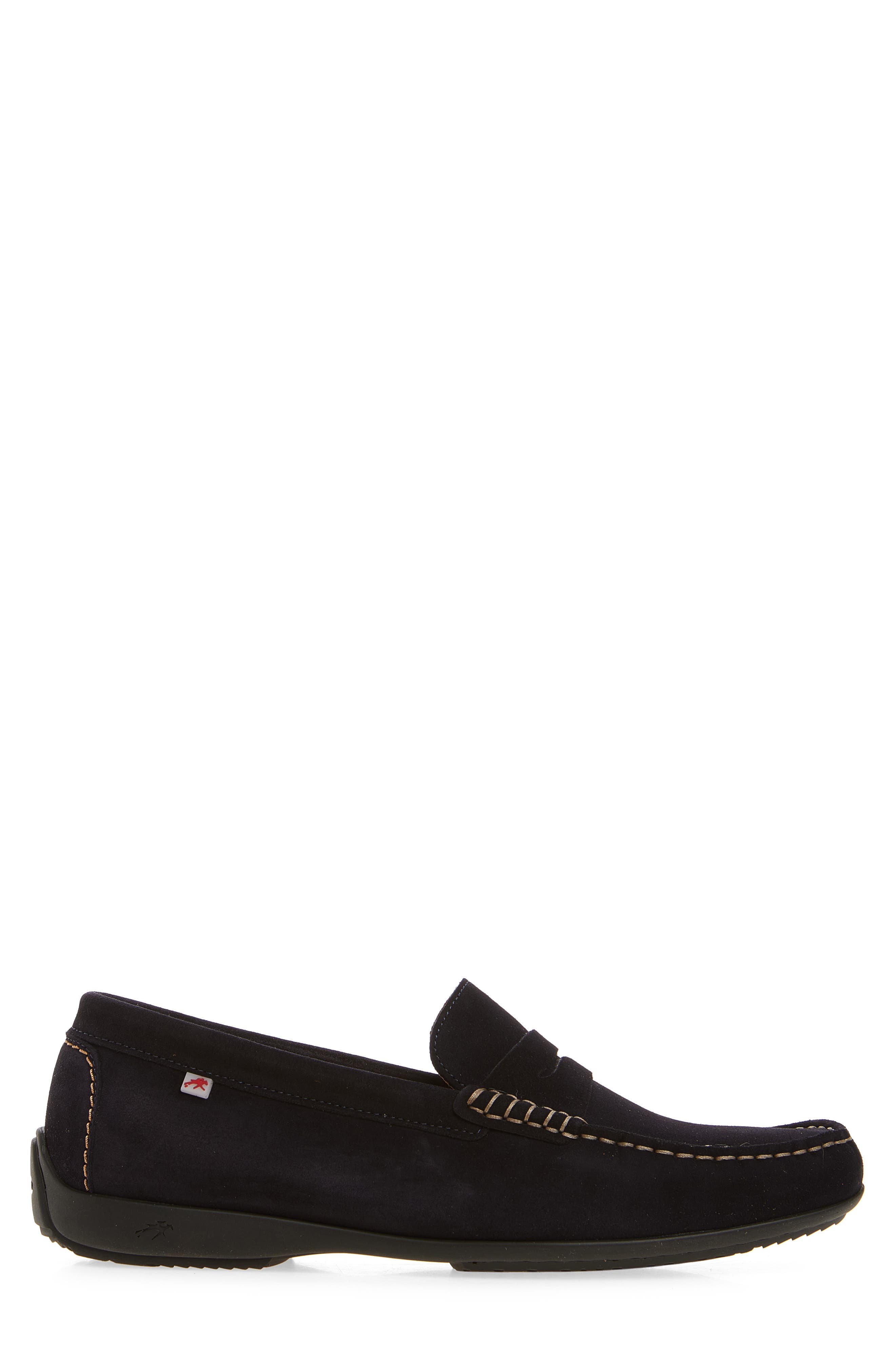 Samoa Penny Loafer, Alternate, color, MARINE SUEDE