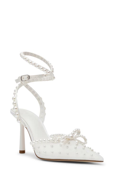 Val Ankle Wrap Pointed Toe Pump (Women)