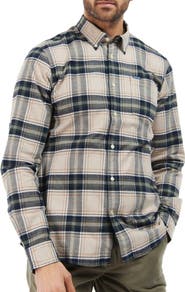 Barbour Betsom Tailored Fit Plaid Cotton Button-Down Shirt