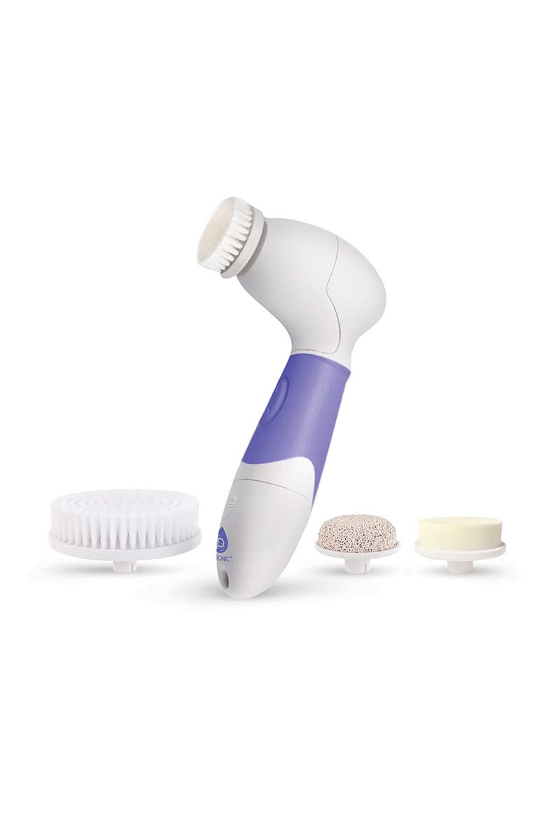 Advanced Facial and Body Cleansing Brush, Alternate, color, Purple