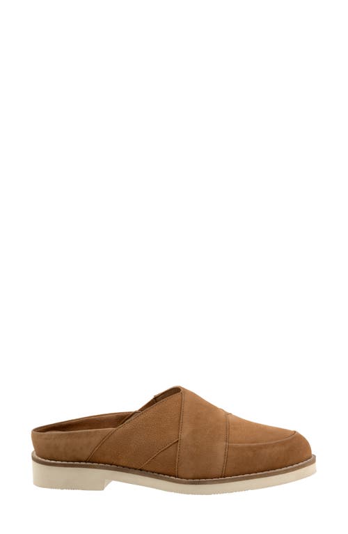 Softwalk ® Wessex Mule In Luggage Nubuck