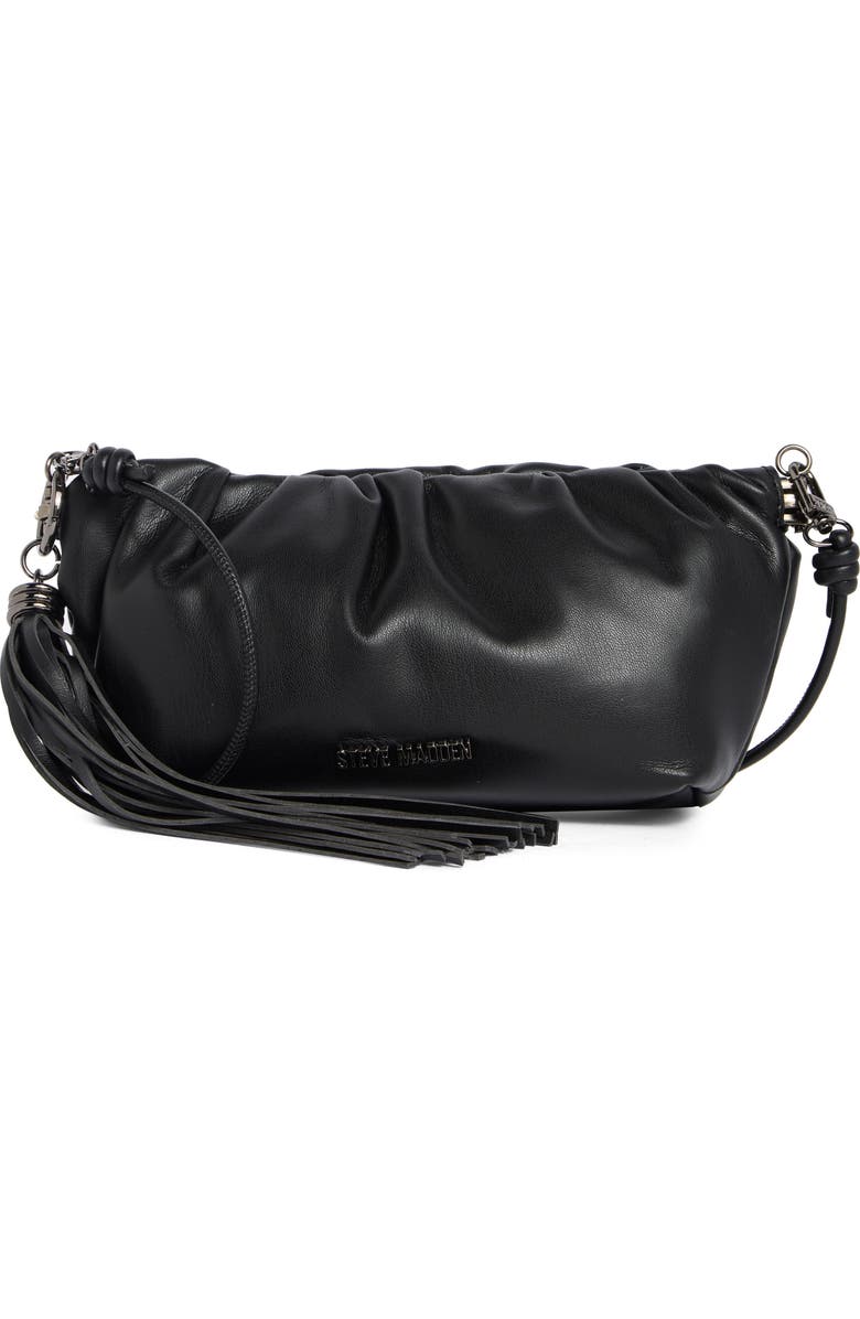 Steve Madden Rue Crossbody Bag, Main, color, Black