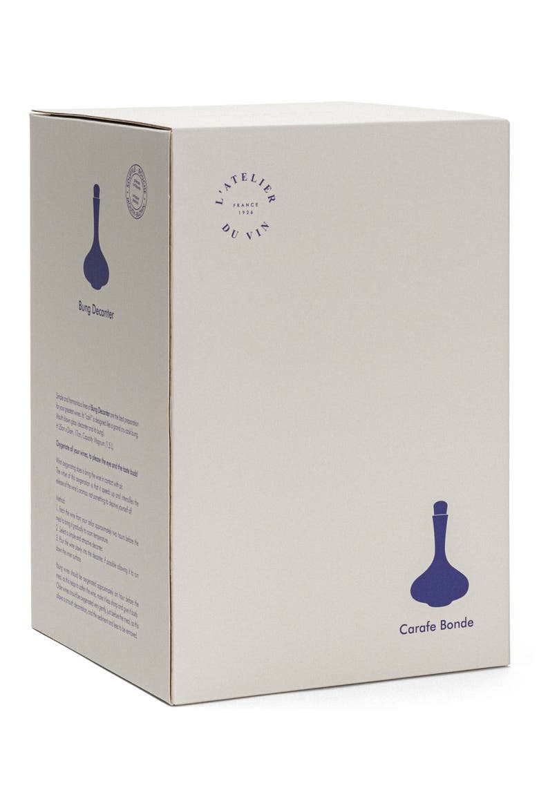 Bonde Wine Carafe, Alternate, color, NO COLOR