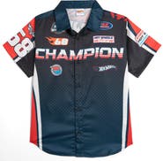 Hot Wheels Boys' Racing Button Down Shirt