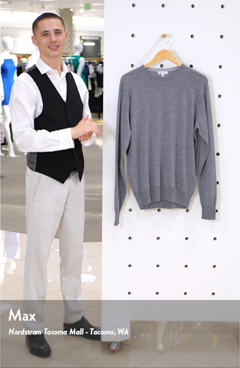 Crown Wool & Silk Sweater, sales video thumbnail