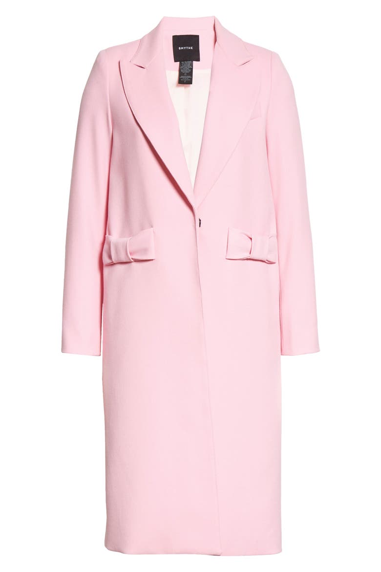 Bow Coat, Alternate, color, EASTER PINK