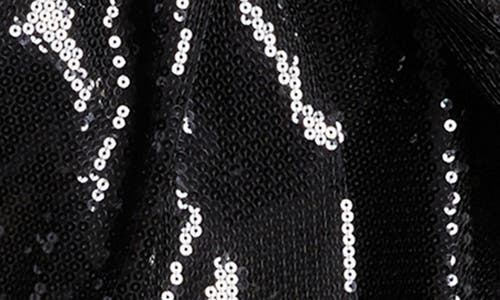 BARDOT BARDOT BRYDIE BOW SEQUIN STRAPLESS MINIDRESS 