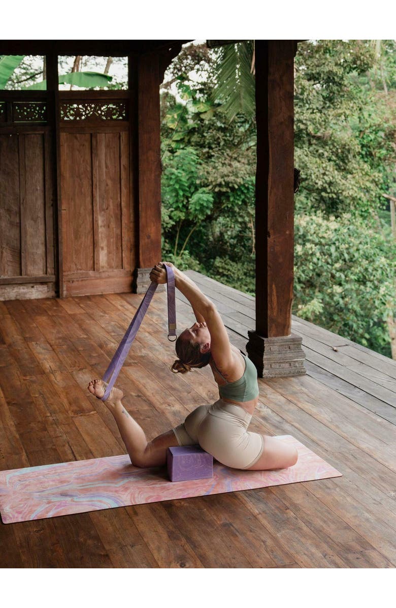 Yoga Design Lab Yoga Strap, Alternate, color, Lavender