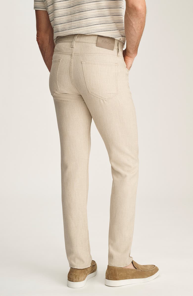 34 Heritage Courage Stretch Twill Straight Leg Pants, Alternate, color, Wheat Cross Twill