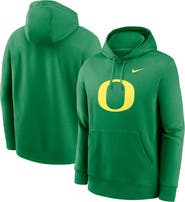 Nike Men's Nike Green Oregon Ducks Primetime Club Fleece Pullover Hoodie