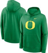 Nike Men's Nike Green Oregon Ducks Primetime Club Fleece Pullover Hoodie