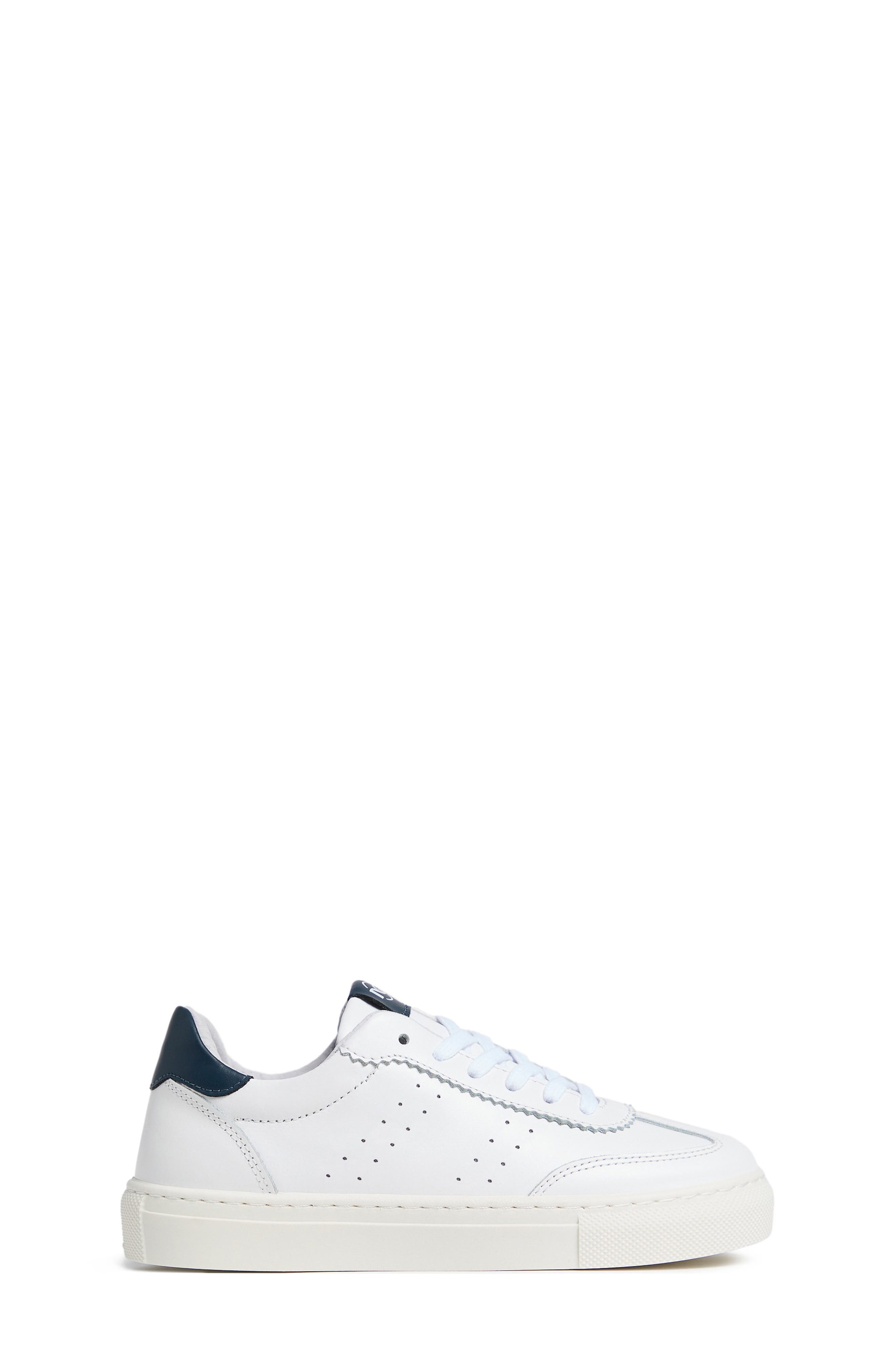 NeroGiardini Retro Low Top Sneaker, Alternate, color, White